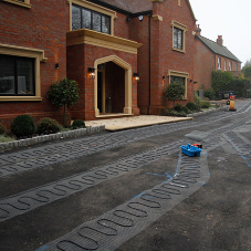 Beaconsfield Project: Resin Bound Heated Driveway Installation Beaconsfield Project: Resin Bound Heated Driveway Installation