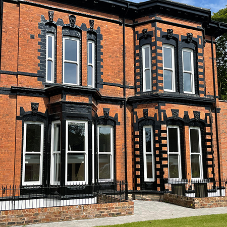 Landmark Refurbishment Project Made Possible with Charisma Vertical Sliders from Eurocell Landmark Refurbishment Project Made Possible with Charisma Vertical Sliders from Eurocell