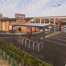Broxap's Innovative Street Furniture Solutions Transform Canvey Island Retail Park Broxap's Innovative Street Furniture Solutions Transform Canvey Island Retail Park