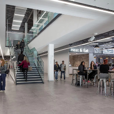Revitalising De Montfort University’s Campus Centre with Versatile Polyflor Flooring Solutions