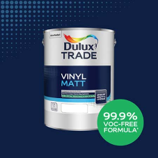 Discover a greater choice of 99.9% VOC-free* paint from Dulux Trade