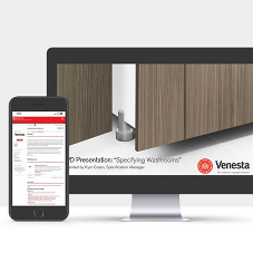 Venesta’s ‘Specifying Washrooms’ CPD is RIBA approved Venesta’s ‘Specifying Washrooms’ CPD is RIBA approved