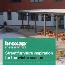 Street furniture inspiration for the winter season Street furniture inspiration for the winter season