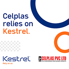 Celplas relies on Kestrel for quality UPVC building products