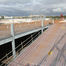 Heated Ramp System for New Built Car Dealership Showroom in Bristol