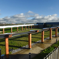 Broxap's Walkway Design for PremiAir Terminal Broxap's Walkway Design for PremiAir Terminal