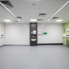Floor install at Royal Gwent Hospital Endoscopy Unit completed with Mapei Floor install at Royal Gwent Hospital Endoscopy Unit completed with Mapei