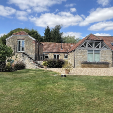 Installing AluK’s 58BW HI flush sash windows and a suited 58BD French door in a Lincolnshire barn conversion