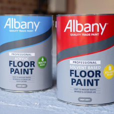 Prepared To Be Floored With NEW Floor Paint Finishes From Albany!