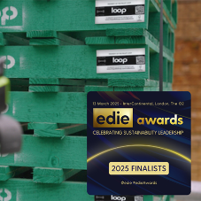 The Pallet LOOP shortlisted for edie Circular Economy Innovation of the Year Award The Pallet LOOP shortlisted for edie Circular Economy Innovation of the Year Award