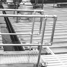 Safe Rooftop Access Solution for Industrial Refurbishment Project
