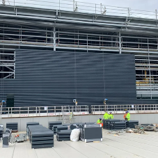 Caice Acoustic Louvres tested for classification to BS EN 13501-1: 2018 Caice Acoustic Louvres tested for classification to BS EN 13501-1: 2018