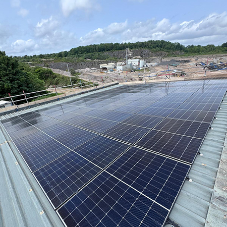 Moorcroft lights up with solar power Moorcroft lights up with solar power