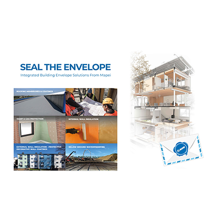 Mapei UK Unveils ‘Seal the Envelope’ - Integrated Building Envelope Solutions for ECO4 Retrofit and Refurbishment Mapei UK Unveils ‘Seal the Envelope’ - Integrated Building Envelope Solutions for ECO4 Retrofit and Refurbishment