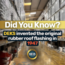DEKS rubber roof flashing