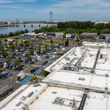 RENOLIT ALKORPLAN Bright membrane transforms Bordeaux's Auchan Shopping Centre RENOLIT ALKORPLAN Bright membrane transforms Bordeaux's Auchan Shopping Centre