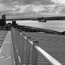 Safety Fabrications supply the Ascent™ Aluminium Roof Walkway for Everton Stadium