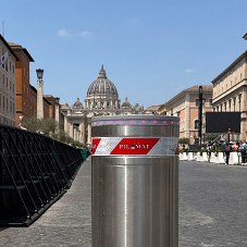 Pilomat bollards reinforce security in St. Peter’s Square
