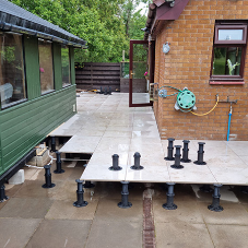 Refurbish outdoor spaces without ripping up the slab