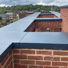 Skyline Architectural Aluminium Copings from Alumasc – Stylish Protection for Parapet Walls Skyline Architectural Aluminium Copings from Alumasc – Stylish Protection for Parapet Walls