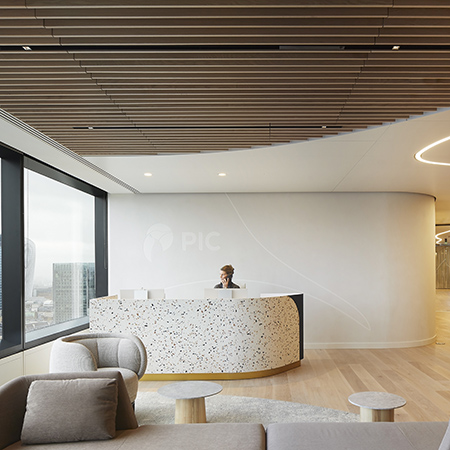 Curved timber ceilings, controlled reverberation Curved timber ceilings, controlled reverberation
