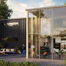 Introducing Reynaers NEW SlimWall 35 Passive House Curtain Wall System