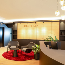 Bespoke Acoustic Walls for Raiffeisen Obwalde Bespoke Acoustic Walls for Raiffeisen Obwalde