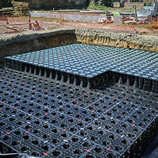 DRAINFIX BLOC HD crate system helps to achieve SuDS solution for Norfolk residential project DRAINFIX BLOC HD crate system helps to achieve SuDS solution for Norfolk residential project