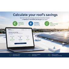 Calculate your savings in euros, energy and CO₂ emissions with the new tool from RENOLIT ALKORPLAN