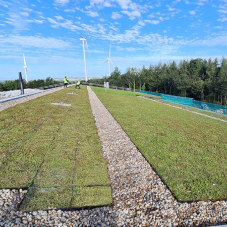 Wallbarn M-Tray® Green Roof Chosen for Award-Nominated South Wales Project