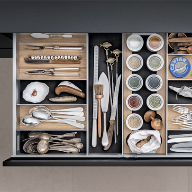 Kitchen Storage: SieMatic Kitchen Storage: SieMatic