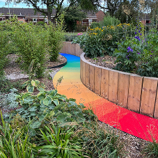 Bespoke resin bound surfacing Bespoke resin bound surfacing