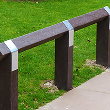 Garden Fence Panel – Recycled Plastic Heavy Duty Garden Fence Panel – Recycled Plastic Heavy Duty