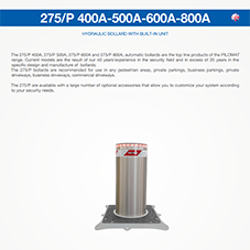 275/P 400A-500A-600A-800A 275/P 400A-500A-600A-800A