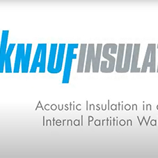 Knauf Insulation - Acoustic Insulation in an Internal Partition Wall