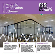 Acoustic Verification Scheme Acoustic Verification Scheme