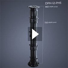 Buzon Adjustable Pedestal DPH 12-PH5 Buzon Adjustable Pedestal DPH 12-PH5