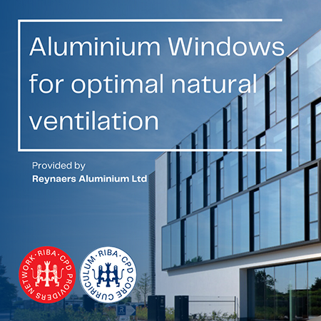 Aluminium windows for optimal natural ventilation Aluminium windows for optimal natural ventilation
