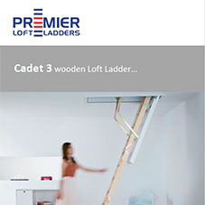 Cadet 3 Wooden Loft Ladder Cadet 3 Wooden Loft Ladder