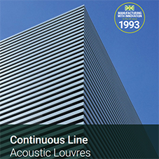 Continuous Line Acoustic Louvres Continuous Line Acoustic Louvres