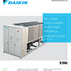 EWAD-CZXR: Air cooled screw inverter chiller