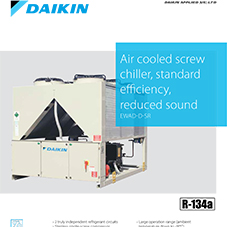 EWAD-D-SR: Air cooled screw chiller EWAD-D-SR: Air cooled screw chiller