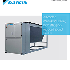 EWAQ-G-XR: Air cooled multi-scroll chiller EWAQ-G-XR: Air cooled multi-scroll chiller