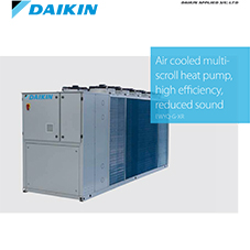 EWYQ-G-XR: Air cooled multi-scroll heat pump EWYQ-G-XR: Air cooled multi-scroll heat pump