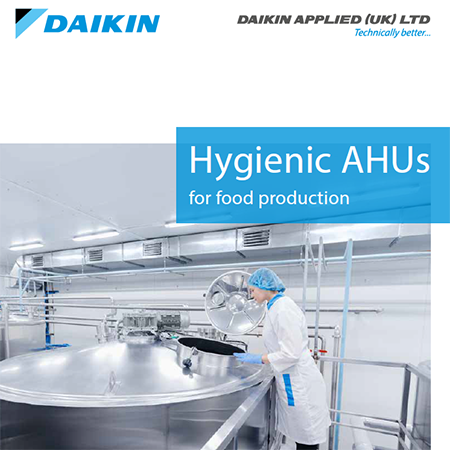Hygienic AHUs for food production Hygienic AHUs for food production