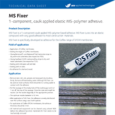 MS Fixer product data MS Fixer product data