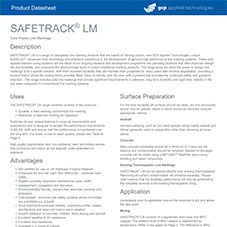 SAFETRACK LM product data SAFETRACK LM product data