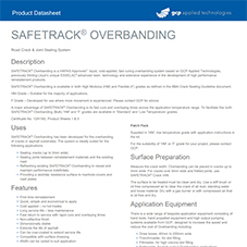 SAFETRACK OVERBANDING product data SAFETRACK OVERBANDING product data
