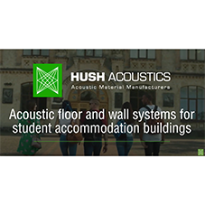 Acoustic floor and wall systems for student accommodation buildings Acoustic floor and wall systems for student accommodation buildings