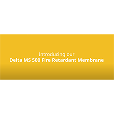 Comparison Test of Delta MS 500 Fire Retardant Membrane v Standard E Membranes Comparison Test of Delta MS 500 Fire Retardant Membrane v Standard E Membranes